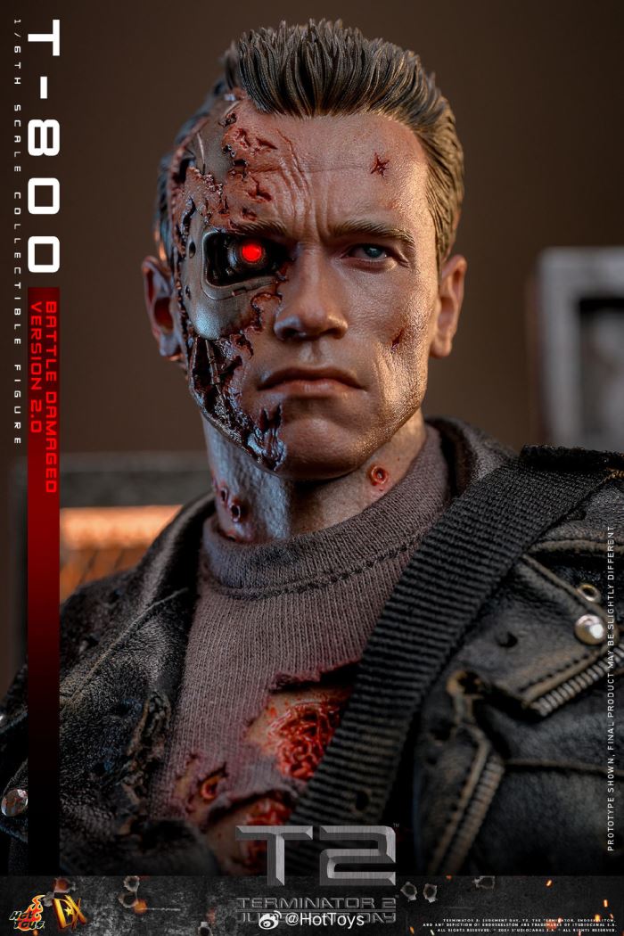 Terminator 2: Judgment Day T-800 (Battle Damaged Version) (2.0) 1:6