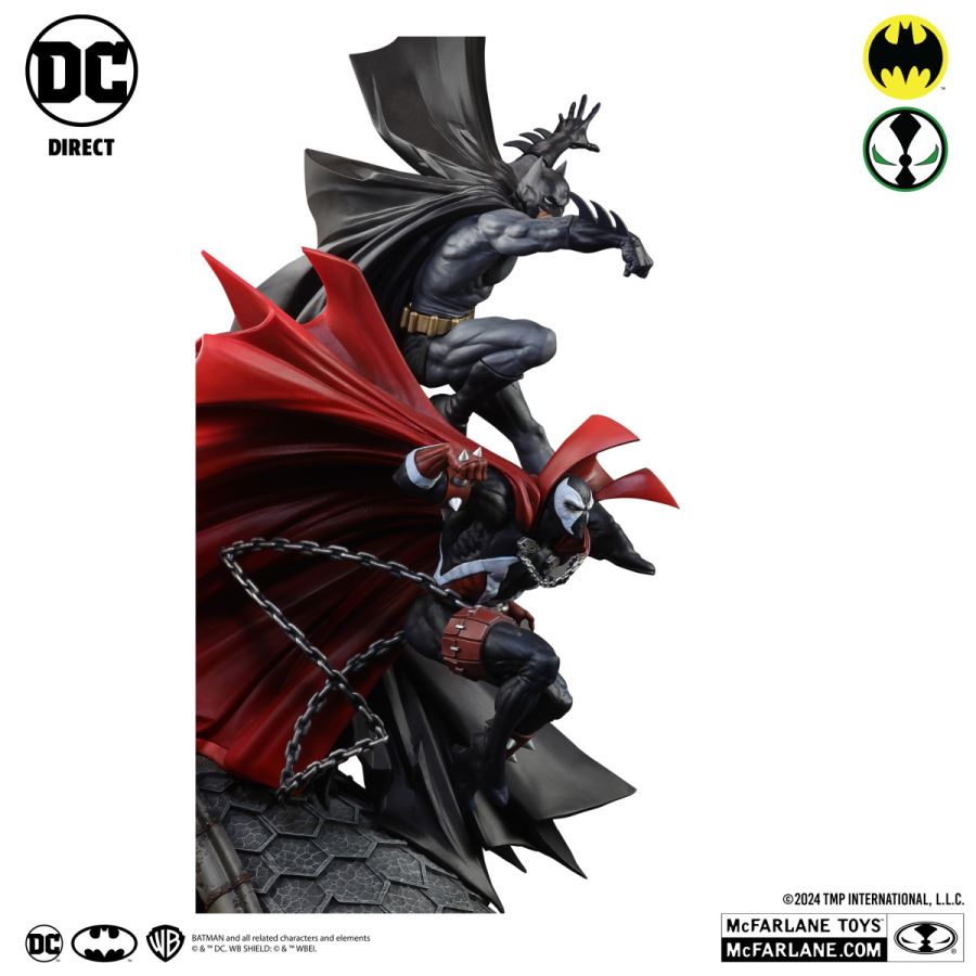 Spawn Batman Comic Resin Statue