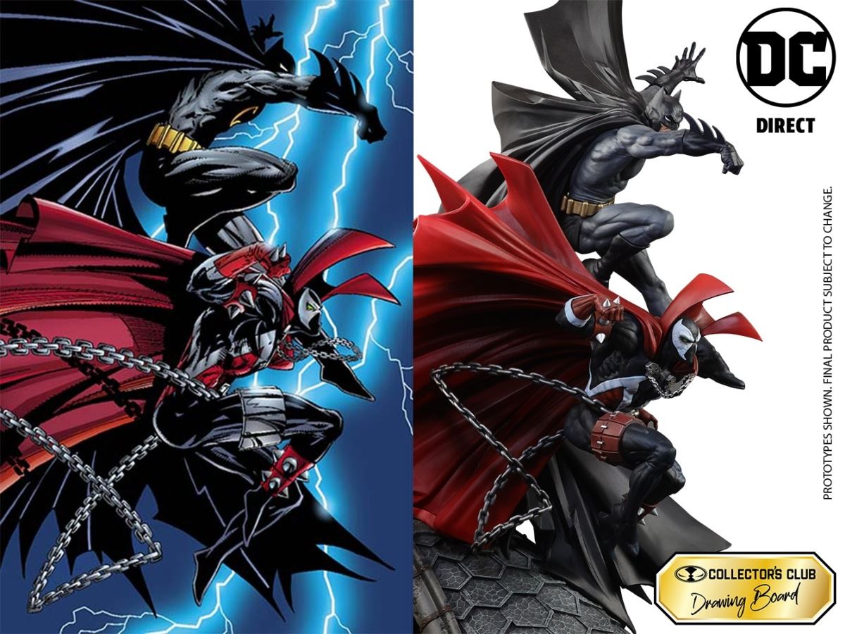 Spawn Batman Comic Resin Statue