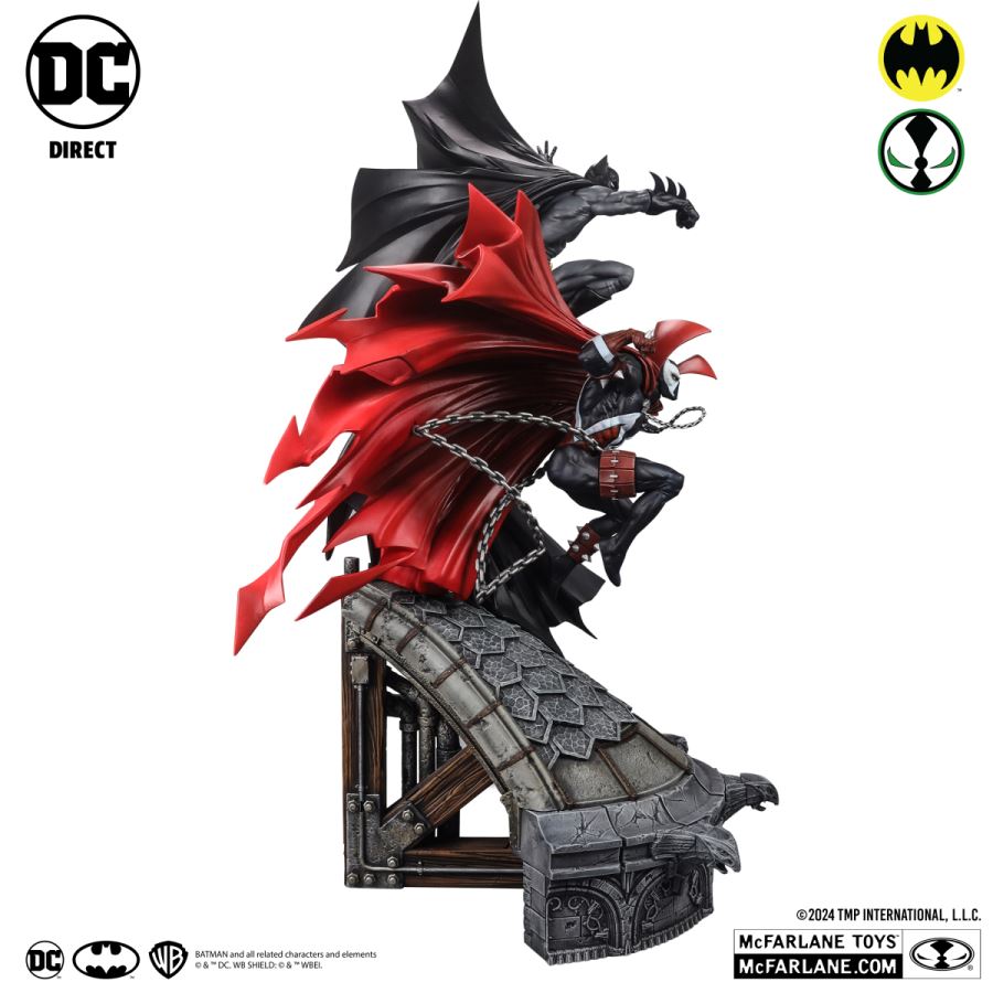 Spawn Batman Comic Resin Statue