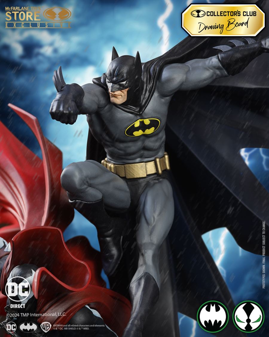 Spawn Batman Comic Resin Statue
