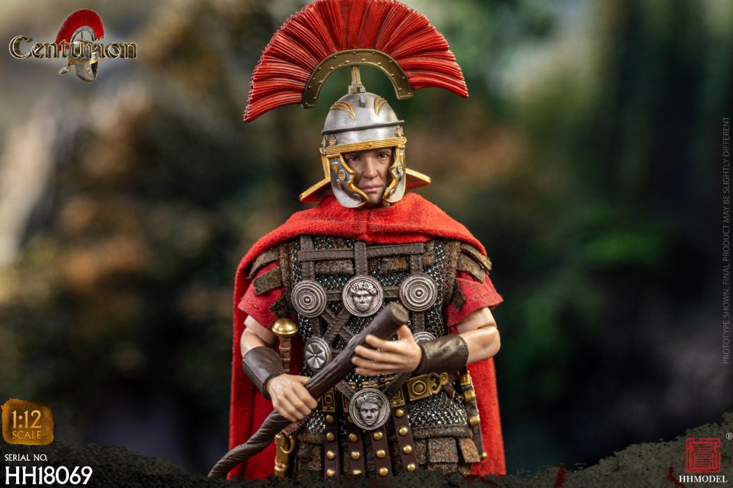 Imperial Legion-Centurion / Roman Camp Flag Bearer / Roman Team Flag Bearer 1/12