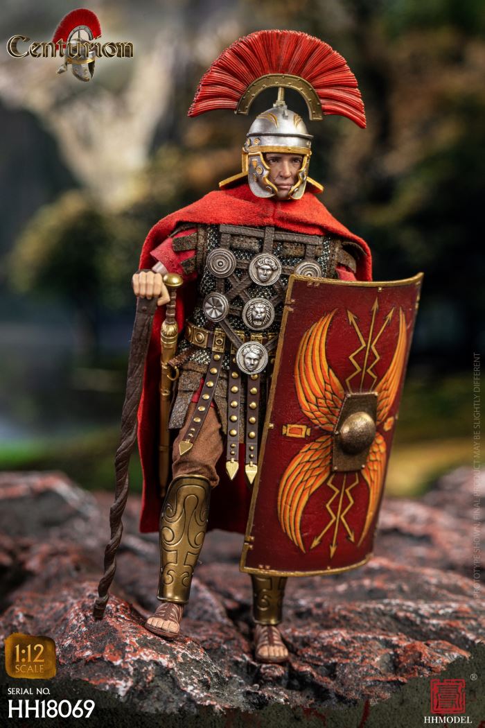 Imperial Legion-Centurion / Roman Camp Flag Bearer / Roman Team Flag Bearer 1/12