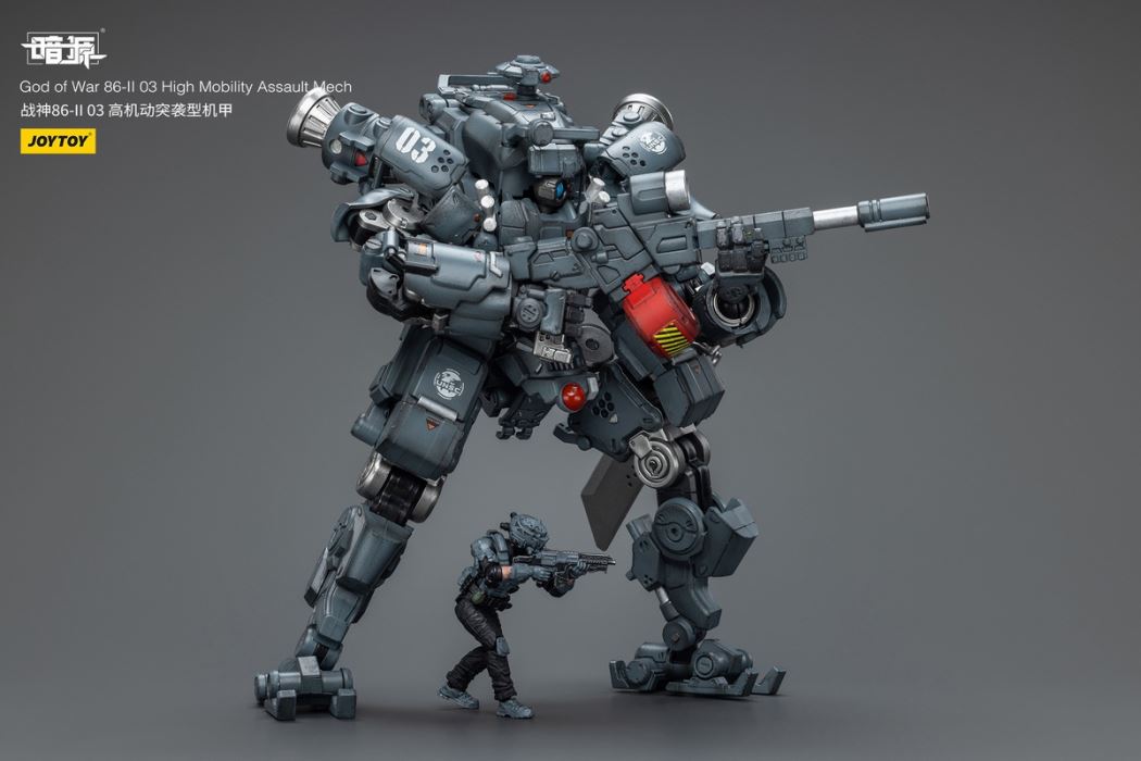 Ares 86-II 03 high-mobility assault machine/Ares 86-II 04 heavy fire defense mecha 1/25