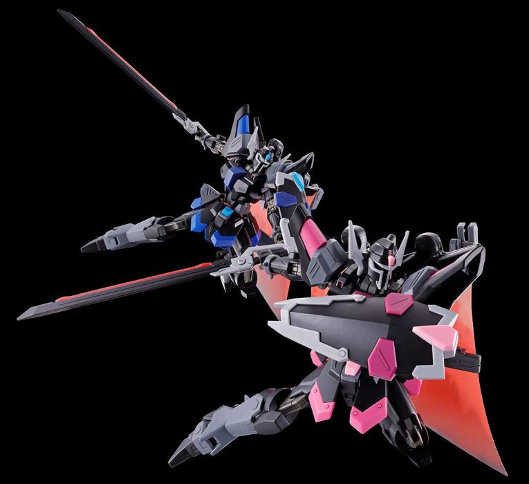 HG 1/144 Black Knight Squad Dordra Riderard Machine & Daniel Machine & Ryu Machine Set