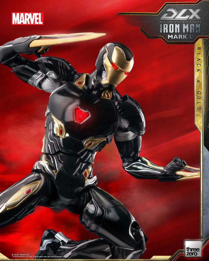 Marvel DLX Iron Man Mark 50 (Black Gold Edition)