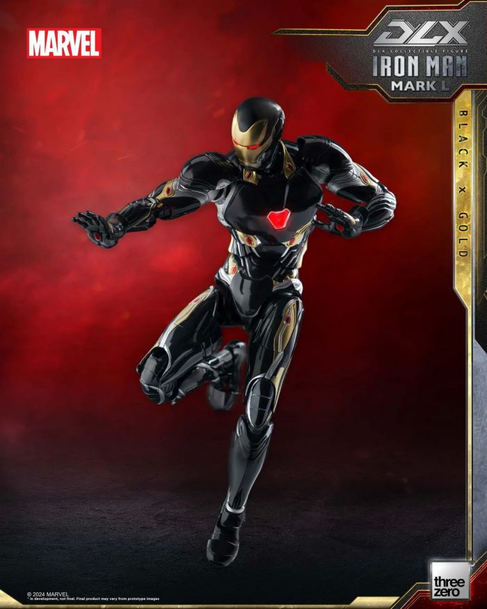 Marvel DLX Iron Man Mark 50 (Black Gold Edition)