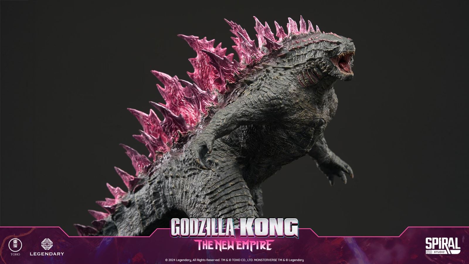 Hall of Fame Godzilla 2024 Evolved Form Heat Ray Ver