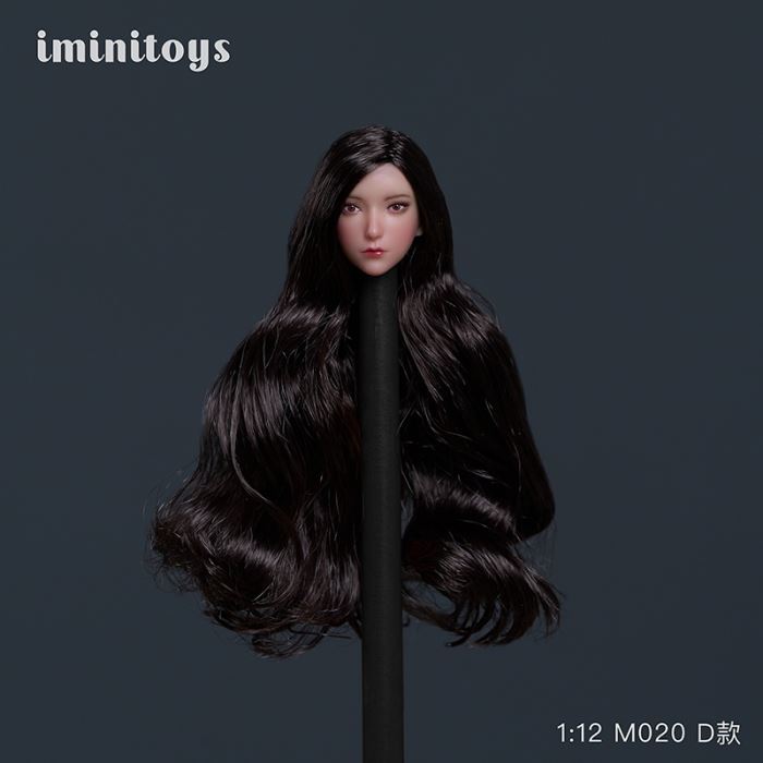 girl beauty head sculpture 1/12