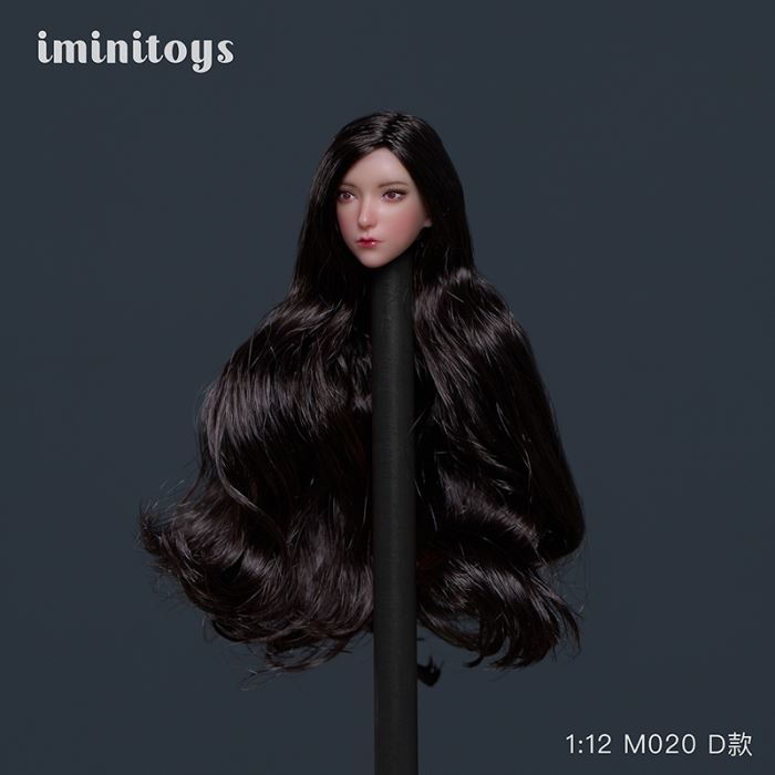 girl beauty head sculpture 1/12