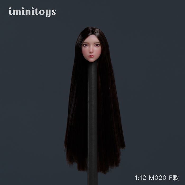 girl beauty head sculpture 1/12