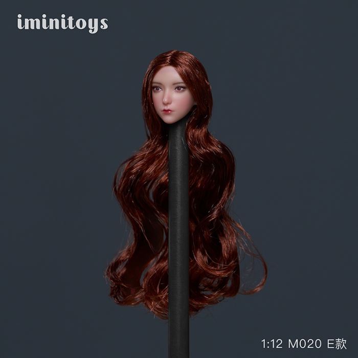 girl beauty head sculpture 1/12