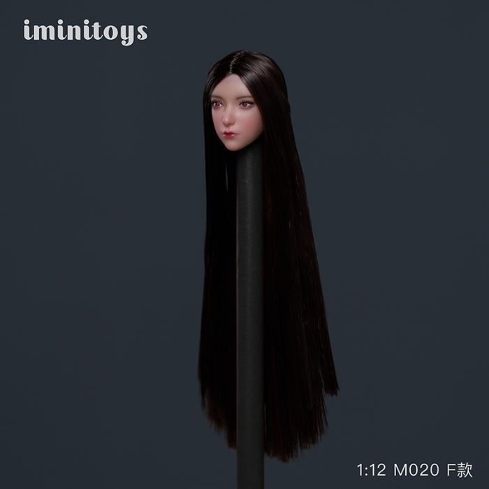 girl beauty head sculpture 1/12