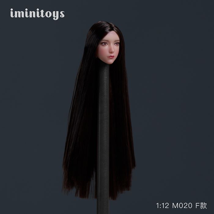 girl beauty head sculpture 1/12