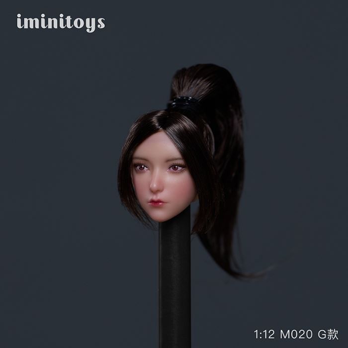 girl beauty head sculpture 1/12