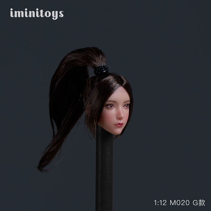 girl beauty head sculpture 1/12