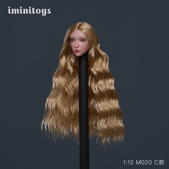 girl beauty head sculpture 1/12