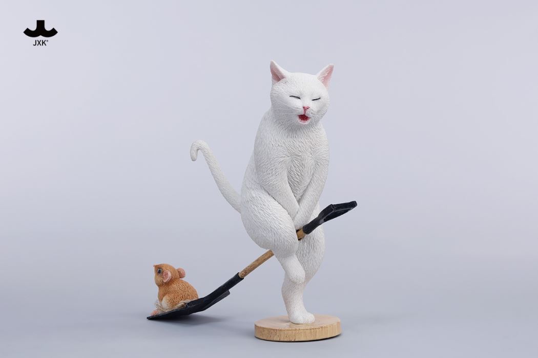 Folded Eared Cat Figurine V2 1/6