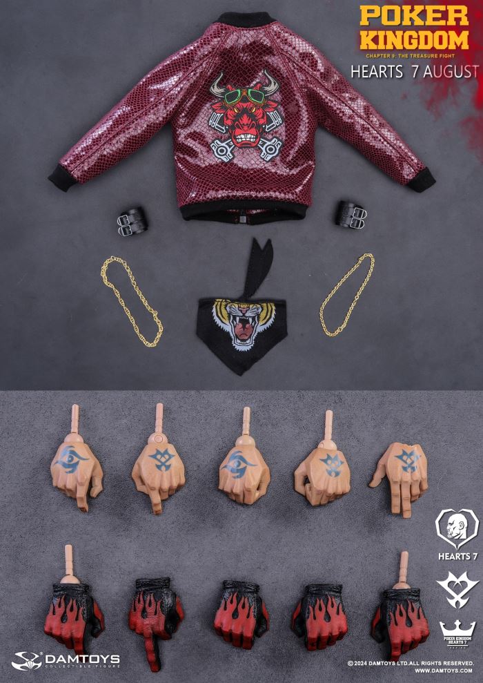 Poker Kingdom Series - 7 of Hearts Oggsger 1/6