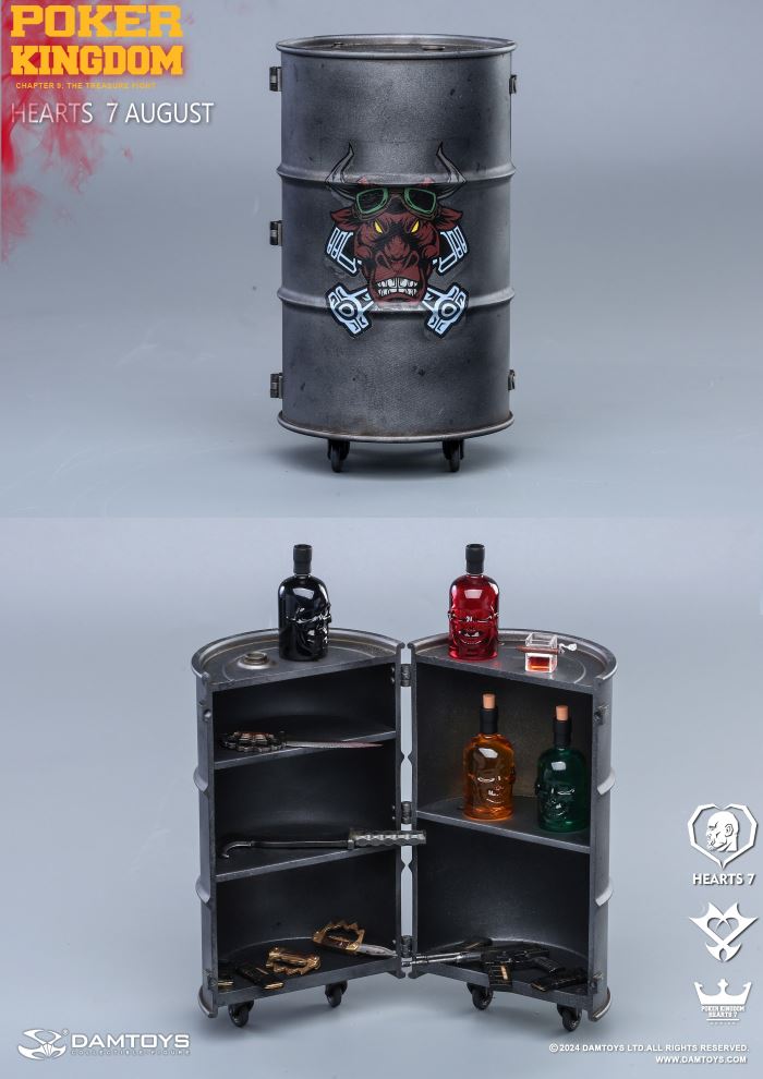 Poker Kingdom Series - 7 of Hearts Oggsger 1/6