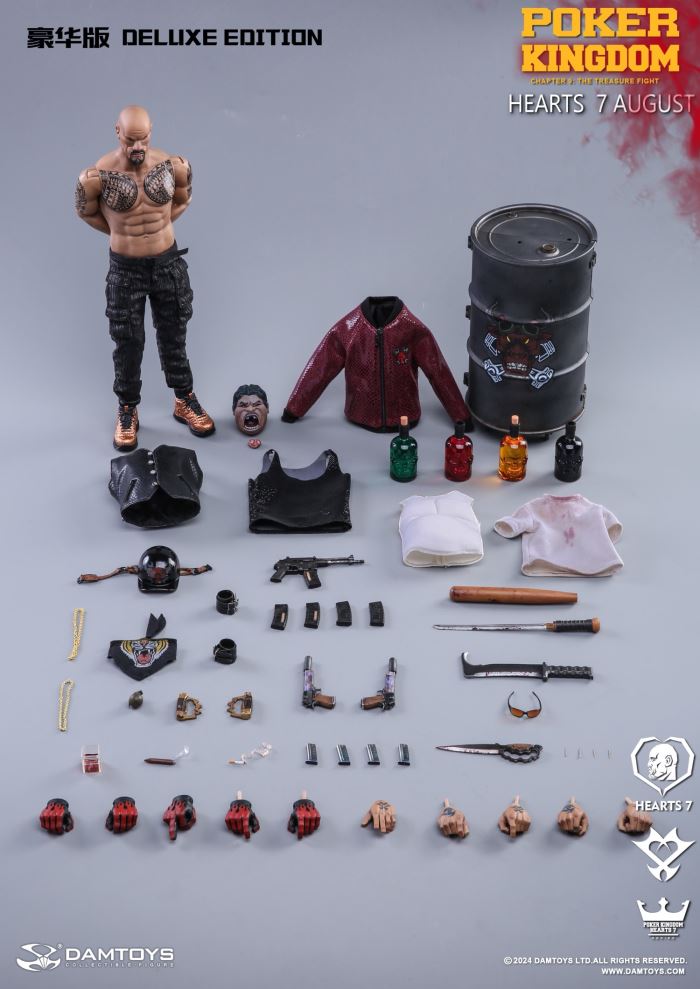 Poker Kingdom Series - 7 of Hearts Oggsger 1/6