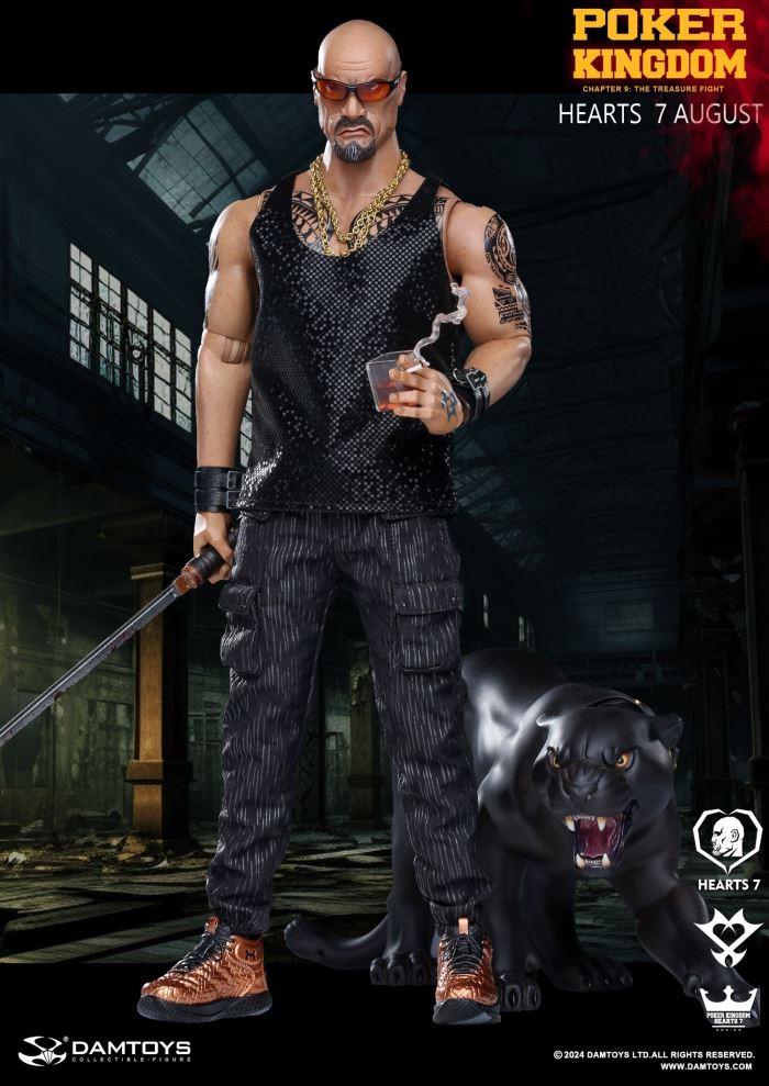 Poker Kingdom Series - 7 of Hearts Oggsger 1/6