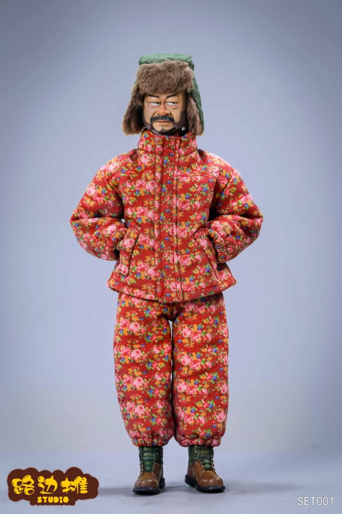 Erbin Brother Flower Cotton Jacket Clothing Set (SET001) 1/12