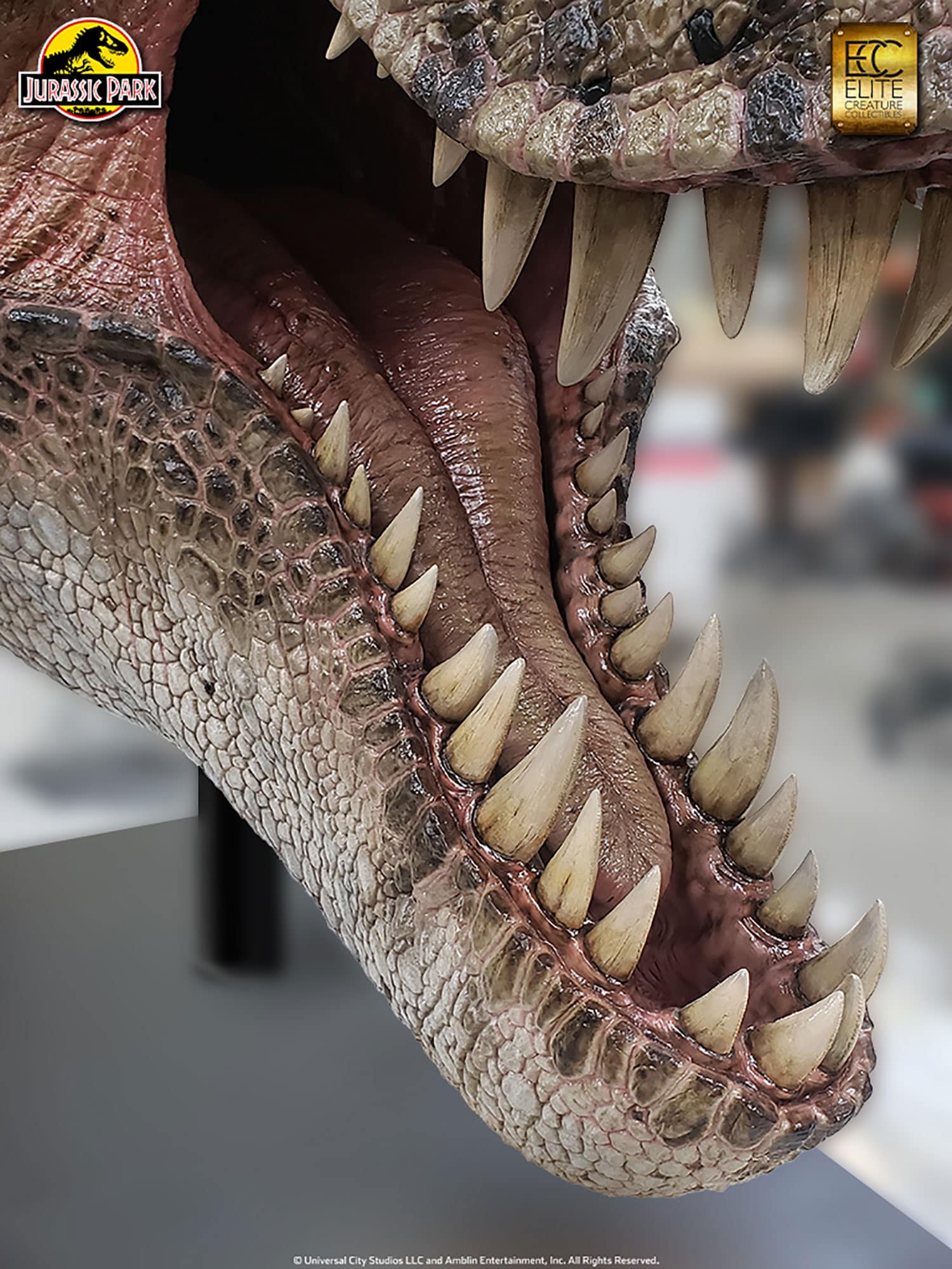 Tyrannosaurus rex Life-Size Head - Jurassic Park