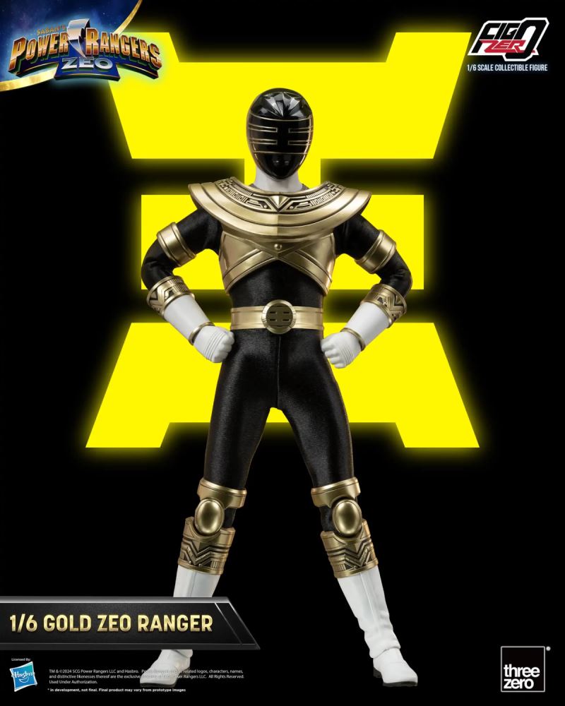 FigZero Gold Zeo Ranger - Power Ranger 1/6
