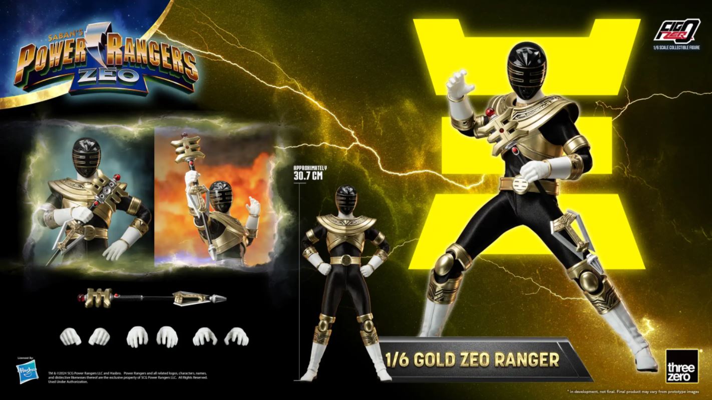 FigZero Gold Zeo Ranger - Power Ranger 1/6