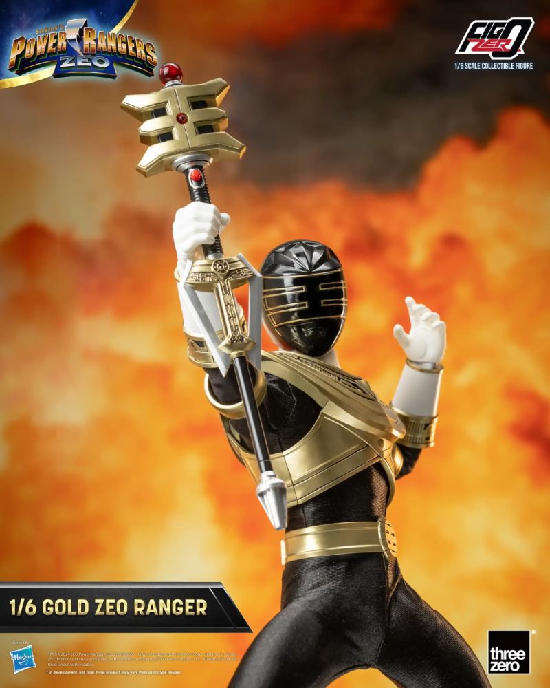FigZero Gold Zeo Ranger - Power Ranger 1/6
