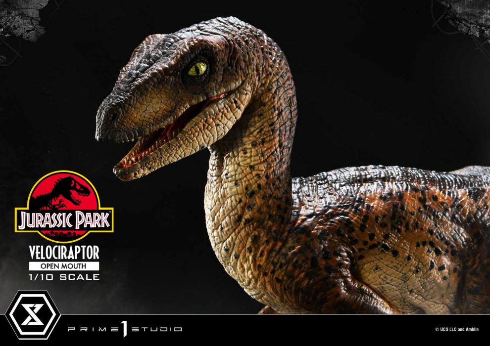 Jurassic Park (Film) Velociraptor Open Mouth