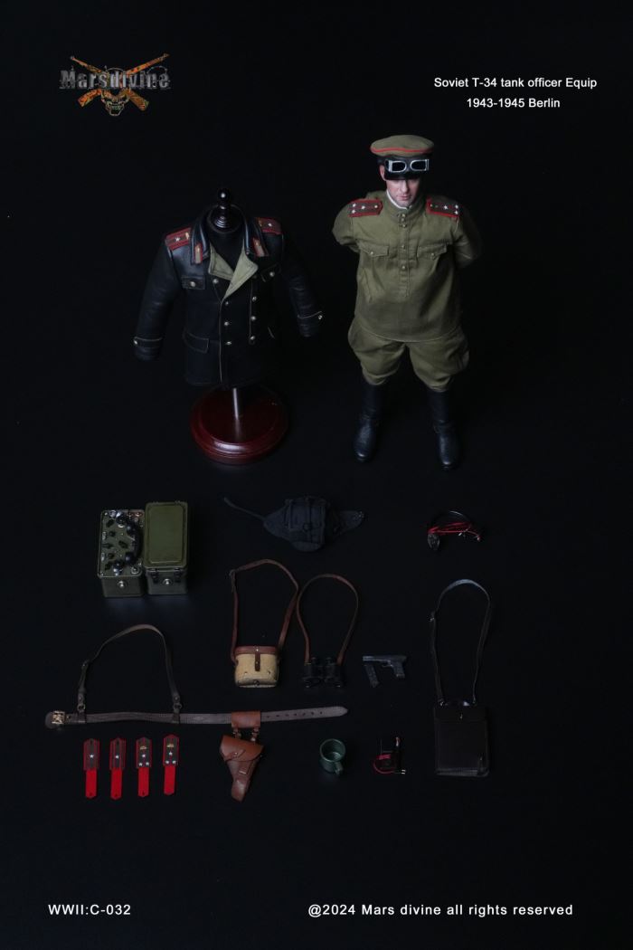 Soviet tank soldier series Tank officer 1943-1945 Berlin