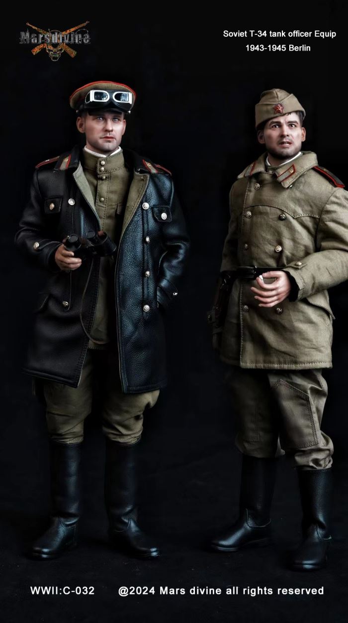 Soviet tank soldier series Tank officer 1943-1945 Berlin