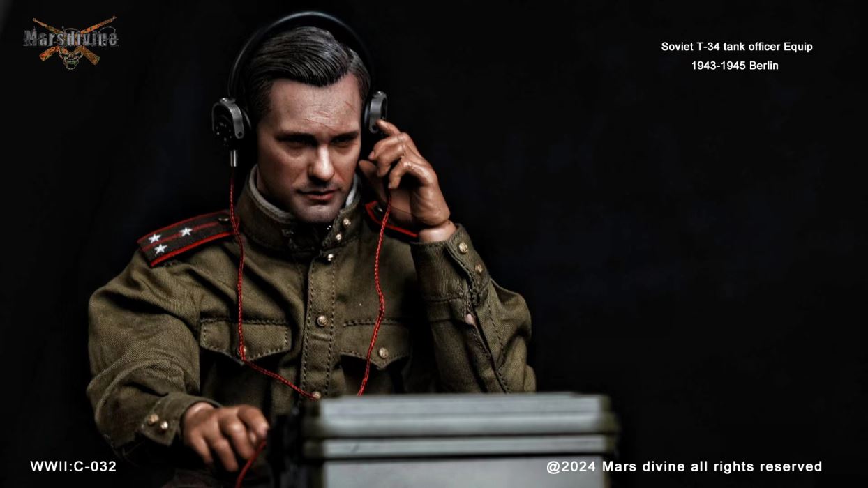 Soviet tank soldier series Tank officer 1943-1945 Berlin