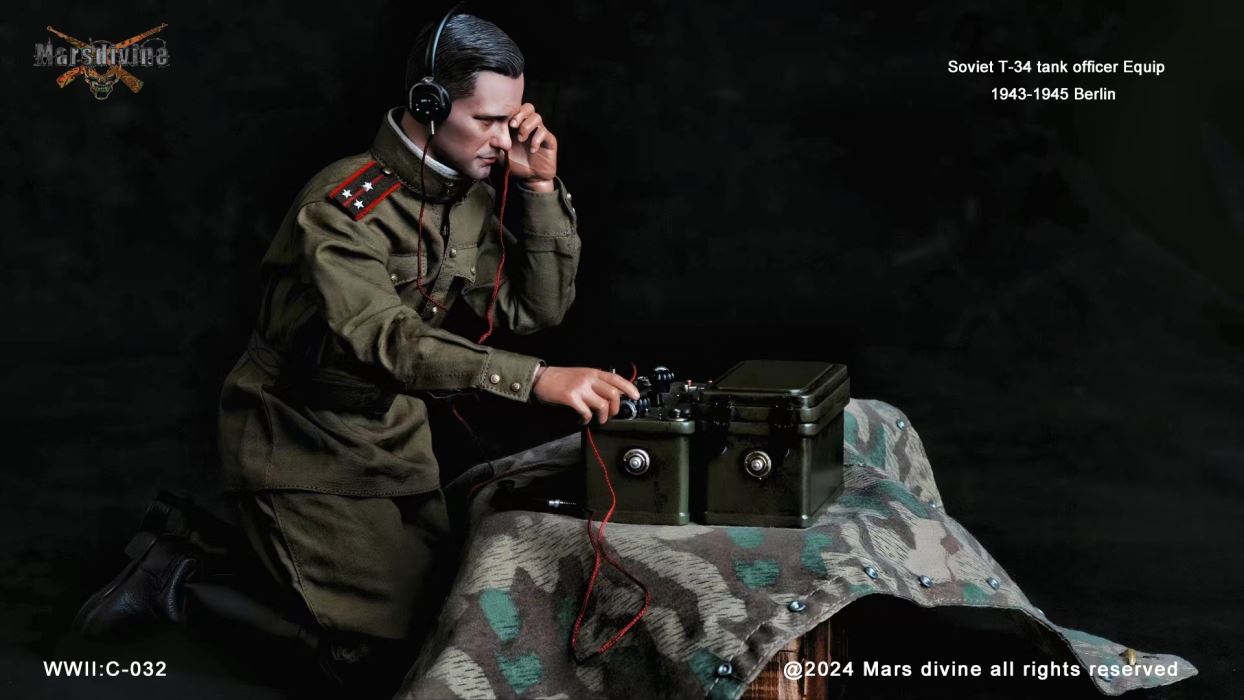 Soviet tank soldier series Tank officer 1943-1945 Berlin