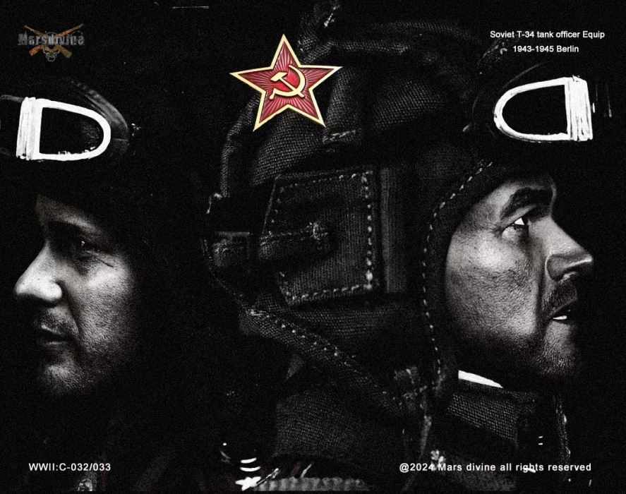 Soviet tank soldier series Tank officer 1943-1945 Berlin