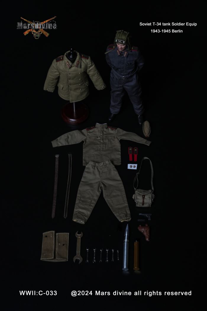 Soviet tank soldier series Tank officer 1943-1945 Berlin