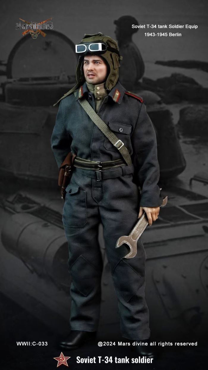 Soviet tank soldier series Tank officer 1943-1945 Berlin