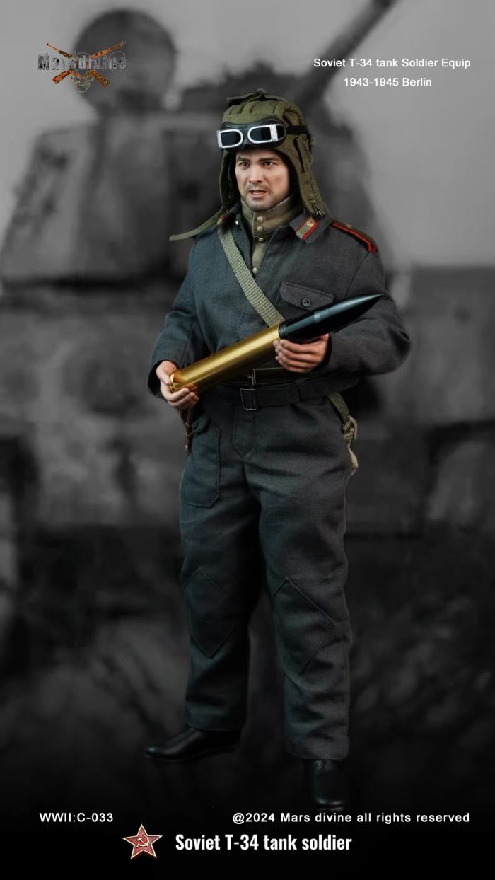Soviet tank soldier series Tank officer 1943-1945 Berlin