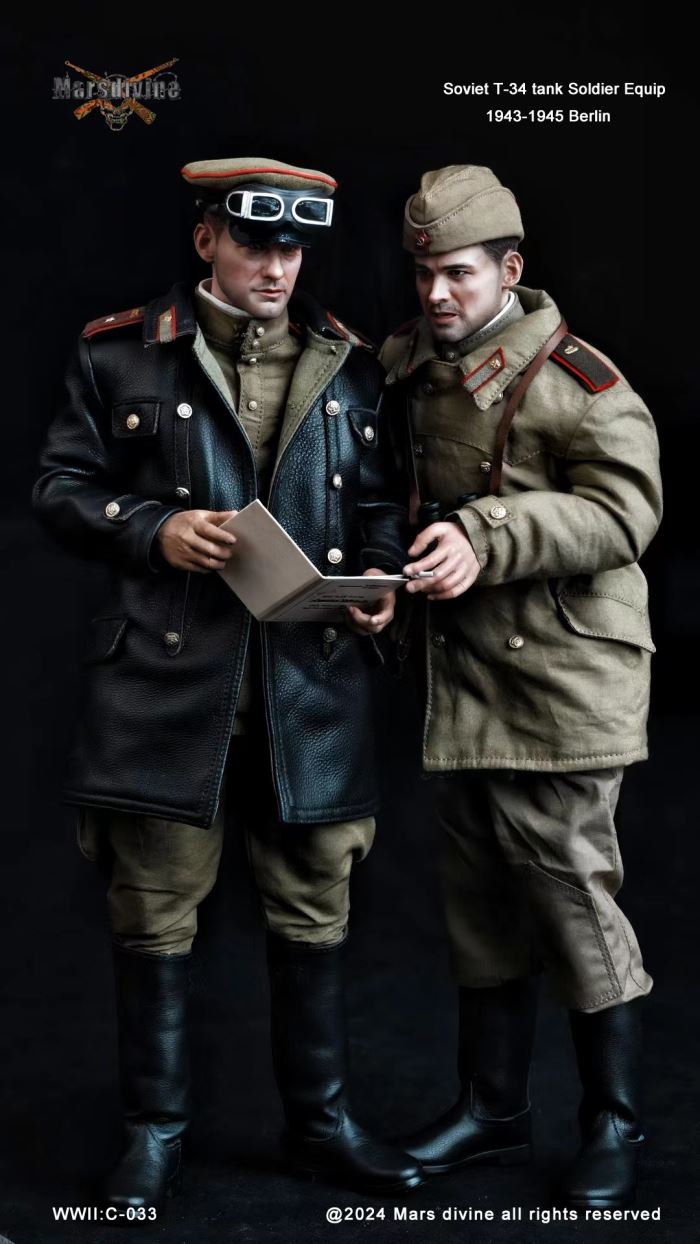 Soviet tank soldier series Tank officer 1943-1945 Berlin