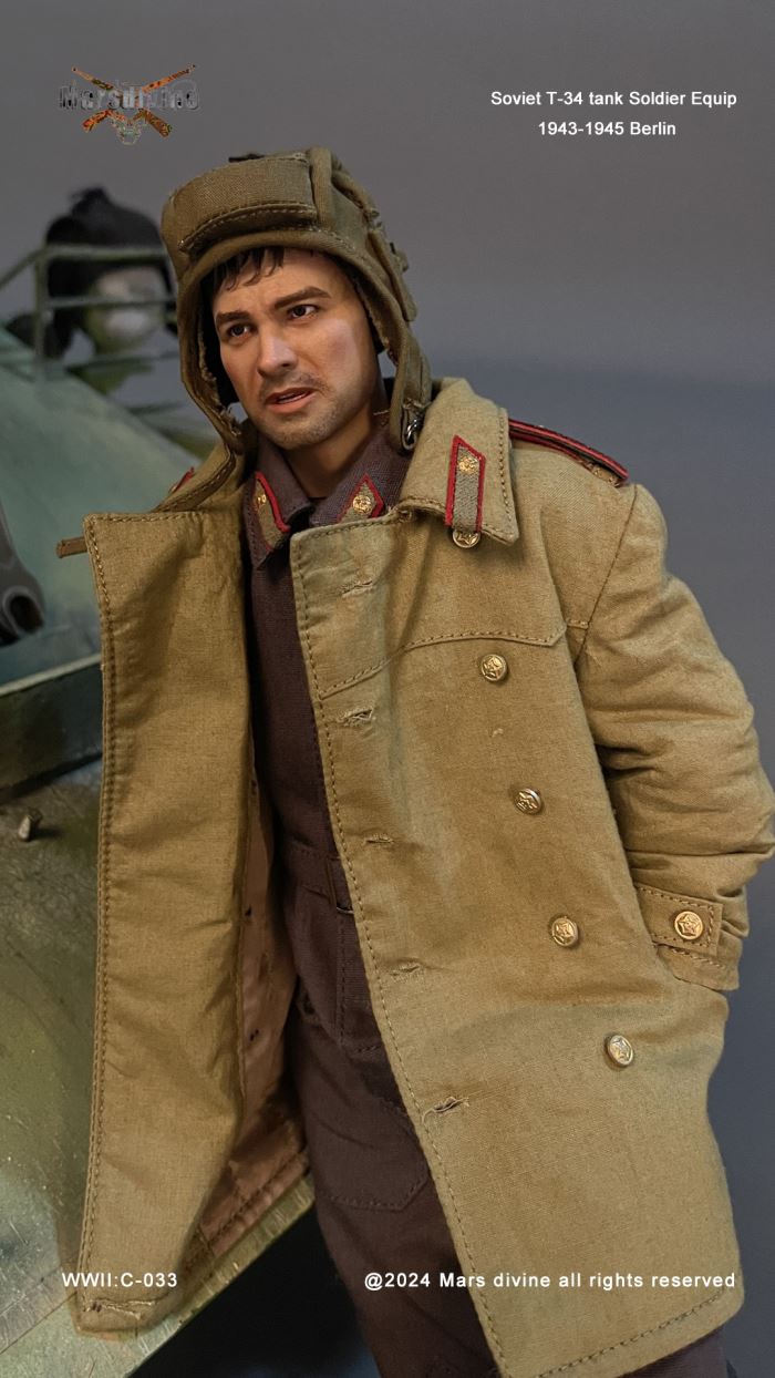 Soviet tank soldier series Tank officer 1943-1945 Berlin