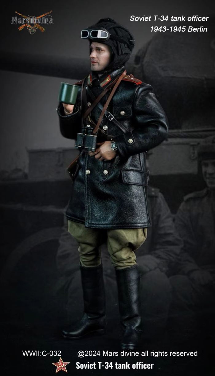 Soviet tank soldier series Tank officer 1943-1945 Berlin