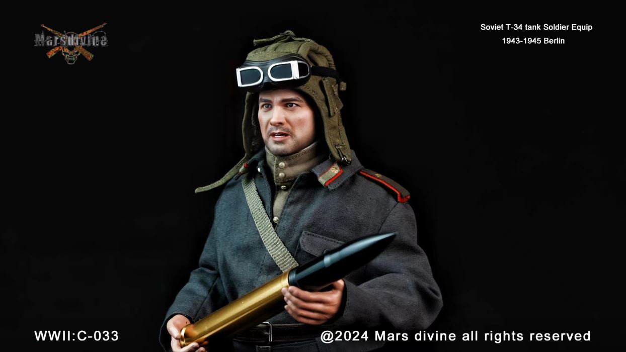 Soviet tank soldier series Tank officer 1943-1945 Berlin