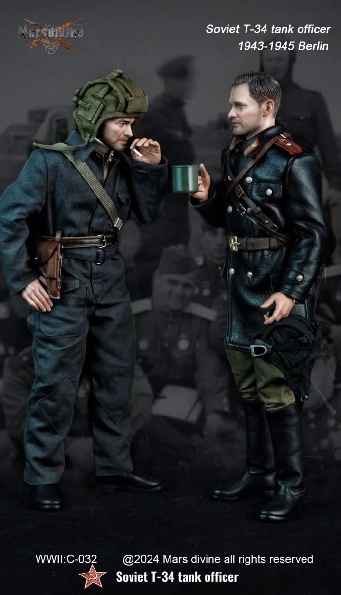Soviet tank soldier series Tank officer 1943-1945 Berlin