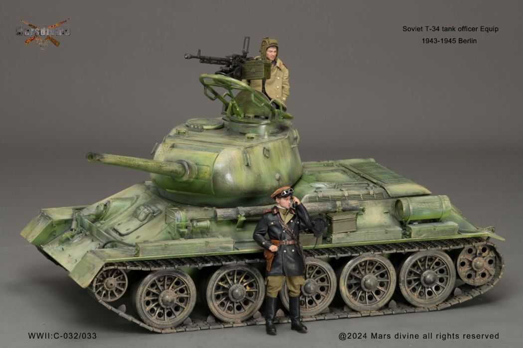 Soviet tank soldier series Tank officer 1943-1945 Berlin
