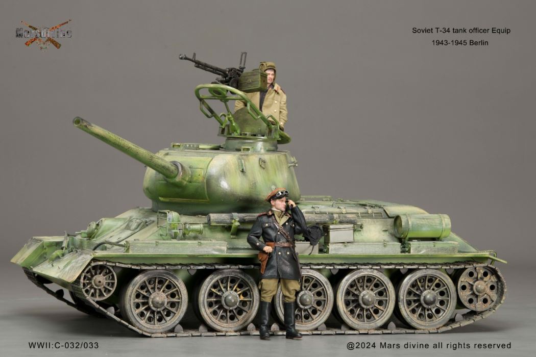 Soviet tank soldier series Tank officer 1943-1945 Berlin