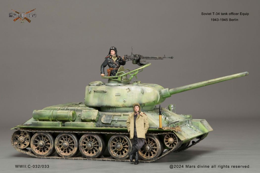 Soviet tank soldier series Tank officer 1943-1945 Berlin