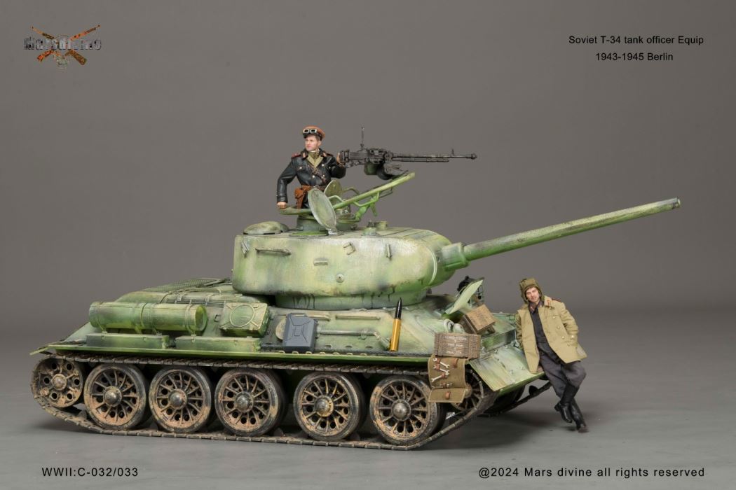 Soviet tank soldier series Tank officer 1943-1945 Berlin