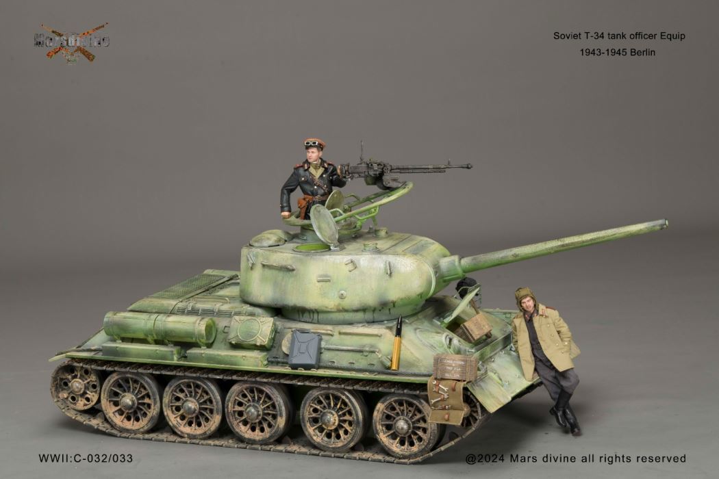Soviet tank soldier series Tank officer 1943-1945 Berlin